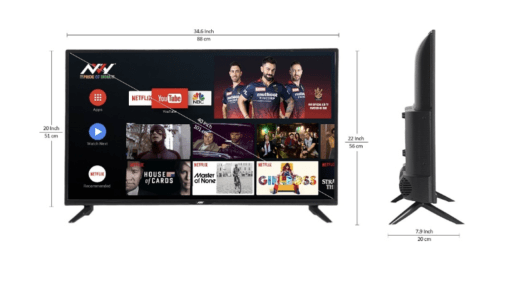 NVY 102 cm (40 Inch) LED TV, NVA40SR1 (Black) (2023 Model)(493911247) - Image 2